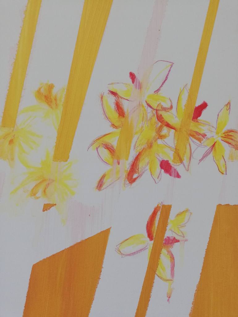 Original Floral Painting by Fiamma Ugolini