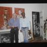Doctor David Boxer Curator of the National Gallery, Kingston Jamaica &amp; Maurice.L.Ellis Right