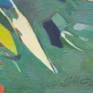 " The Green Dream " 1995, Oil On Canvas, 26x24 inches (66.04 x 60.96 cm.)