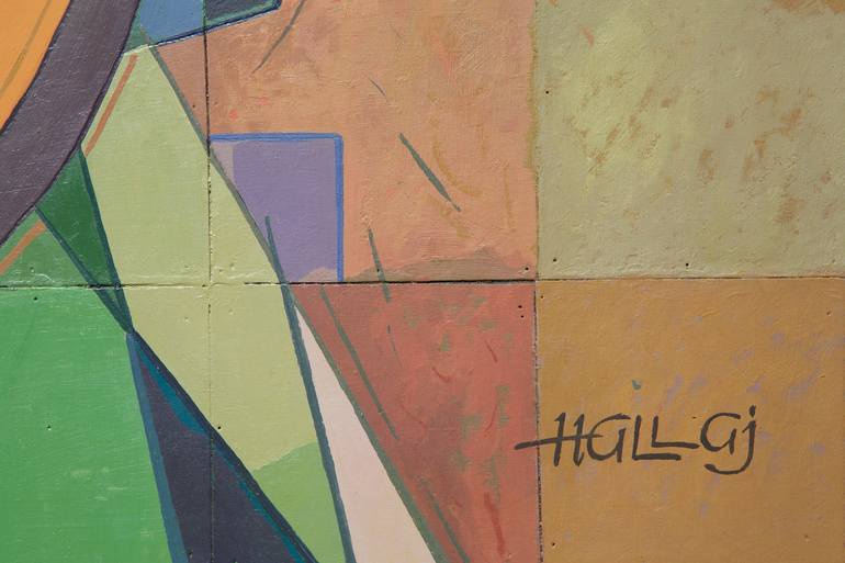 Original Conceptual Women Painting by Samuel Hallaj