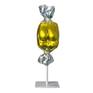 Sculpture bonbon jaune citron