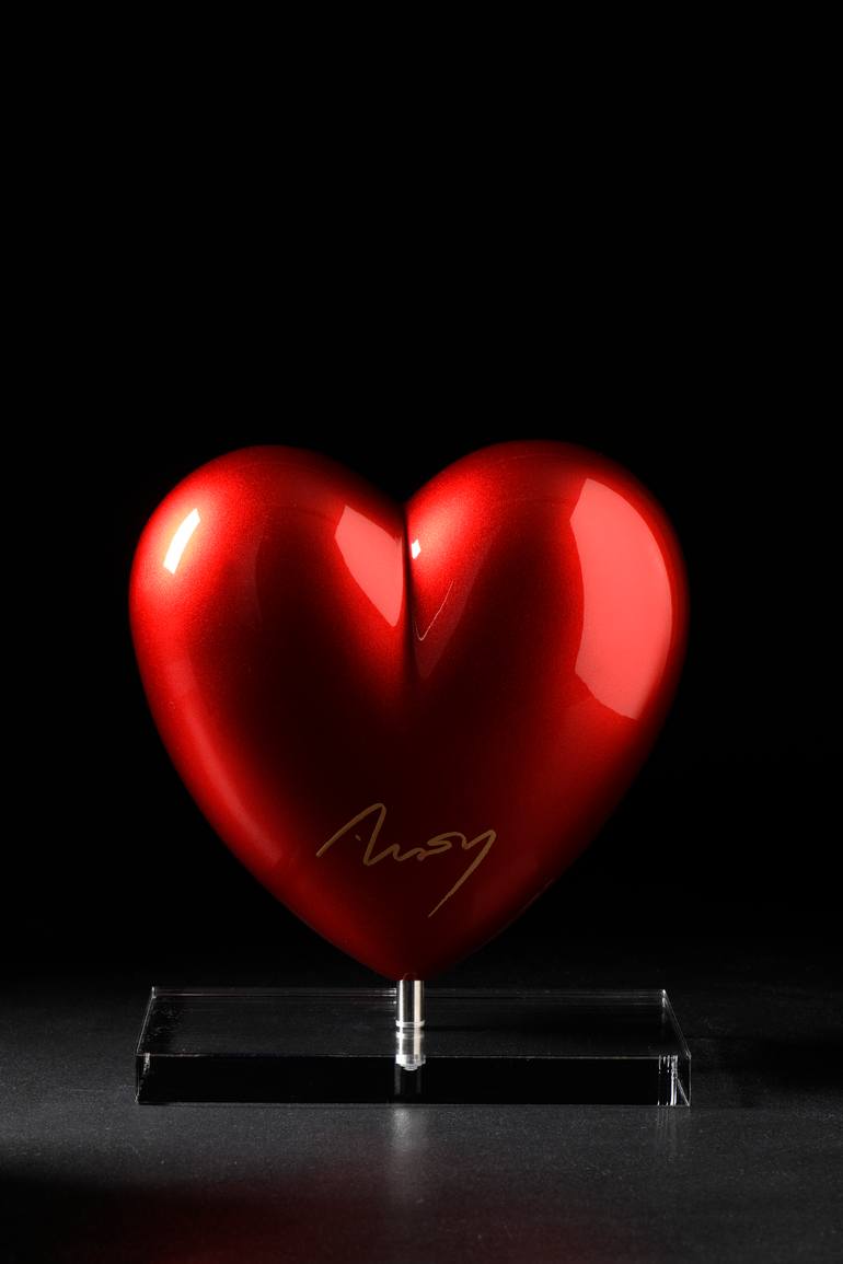 Original Art Deco Love Sculpture by Arson Diffusart