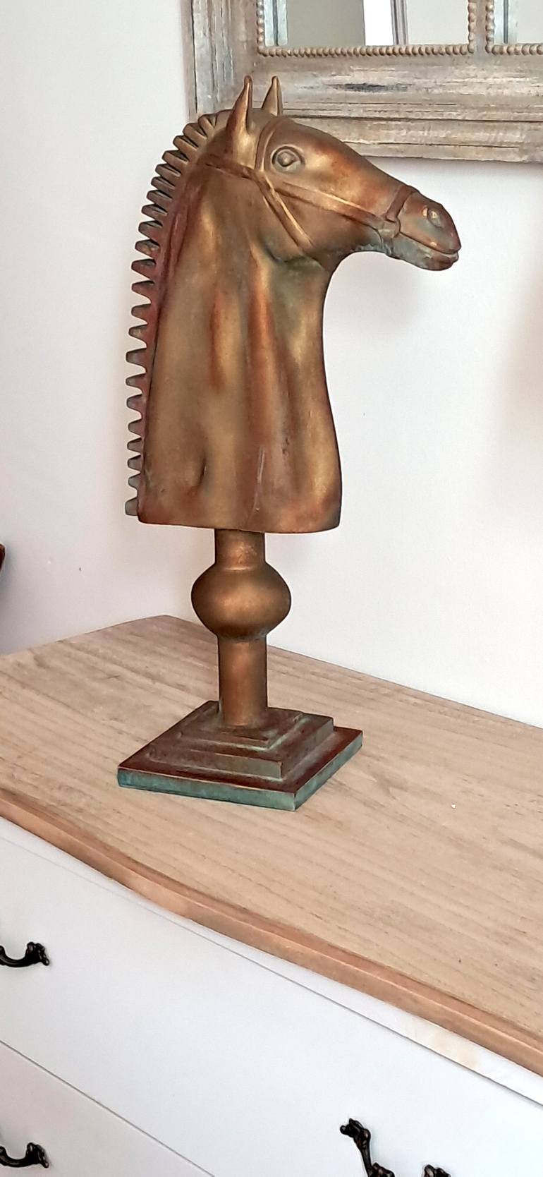 Original Art Deco Animal Sculpture by Arson Diffusart