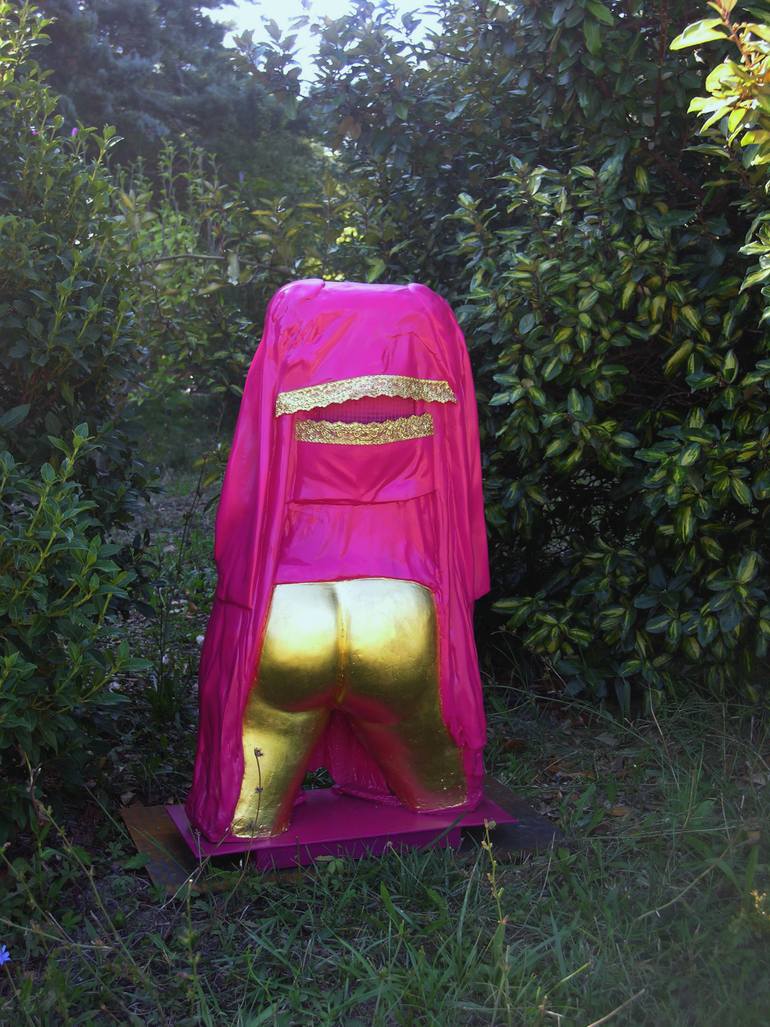 Original Art Deco Family Sculpture by Arson Diffusart