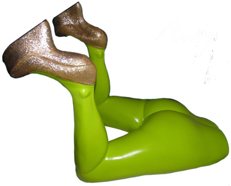 Original Dada Body Sculpture by Arson DiffusArt