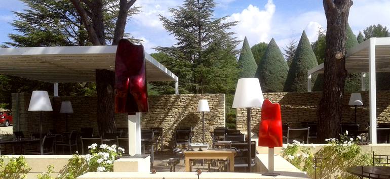 Original Art Deco Body Sculpture by Arson Diffusart