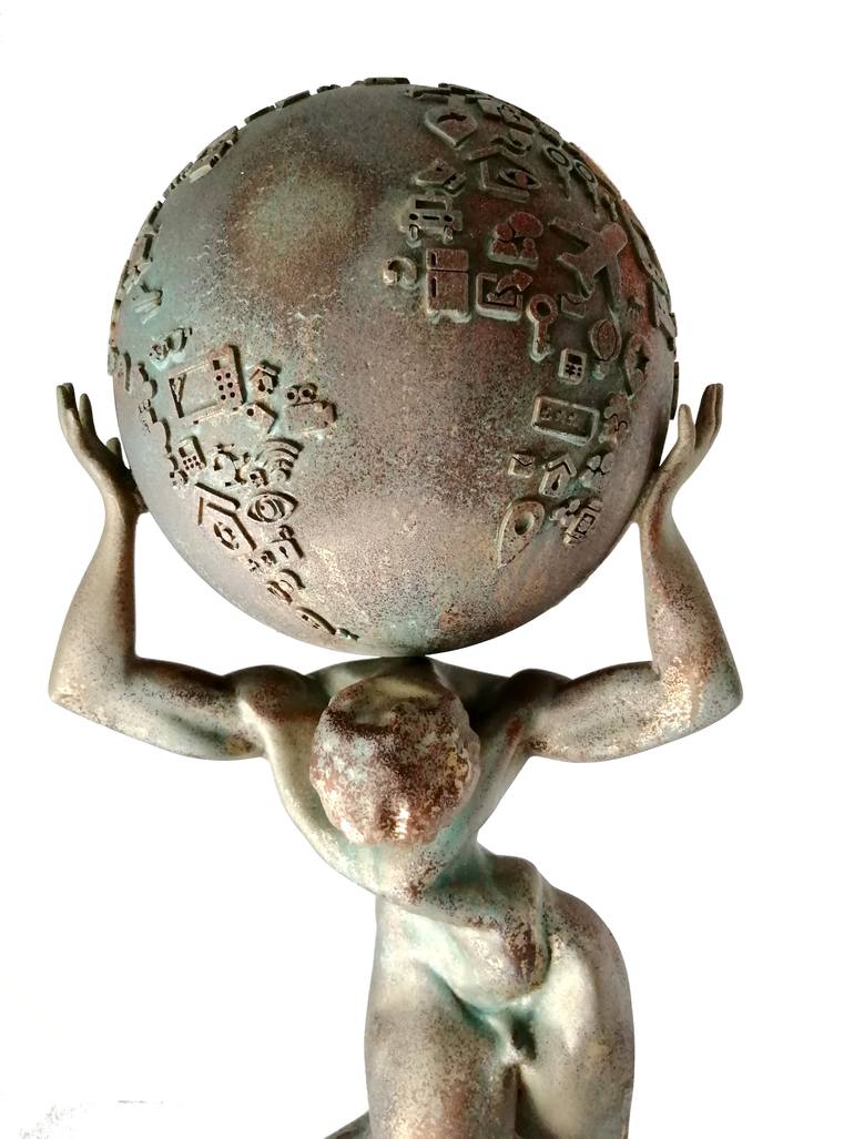 Original Conceptual Other Sculpture by Arson Diffusart