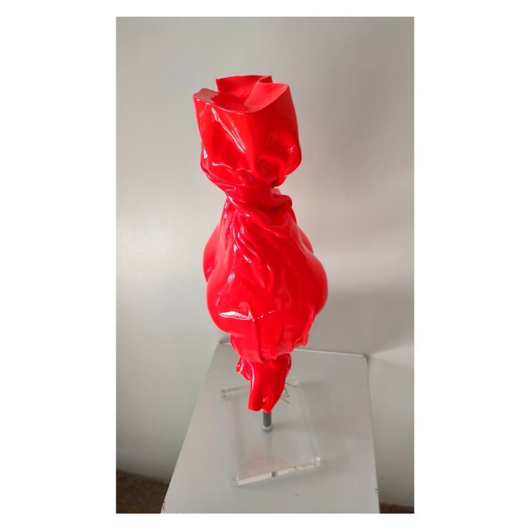 Original Abstract Expressionism Love Sculpture by Arson DiffusArt