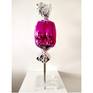 sculpture moderne bonbon rose