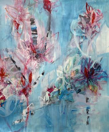 Original Abstract Paintings by Kati Bujna