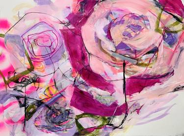 Original Abstract Paintings by Kati Bujna