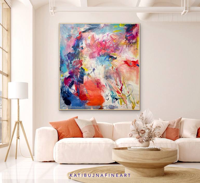 Original Abstract Painting by Kati Bujna