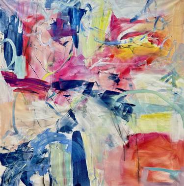 Print of Abstract Expressionism Abstract Paintings by Kati Bujna