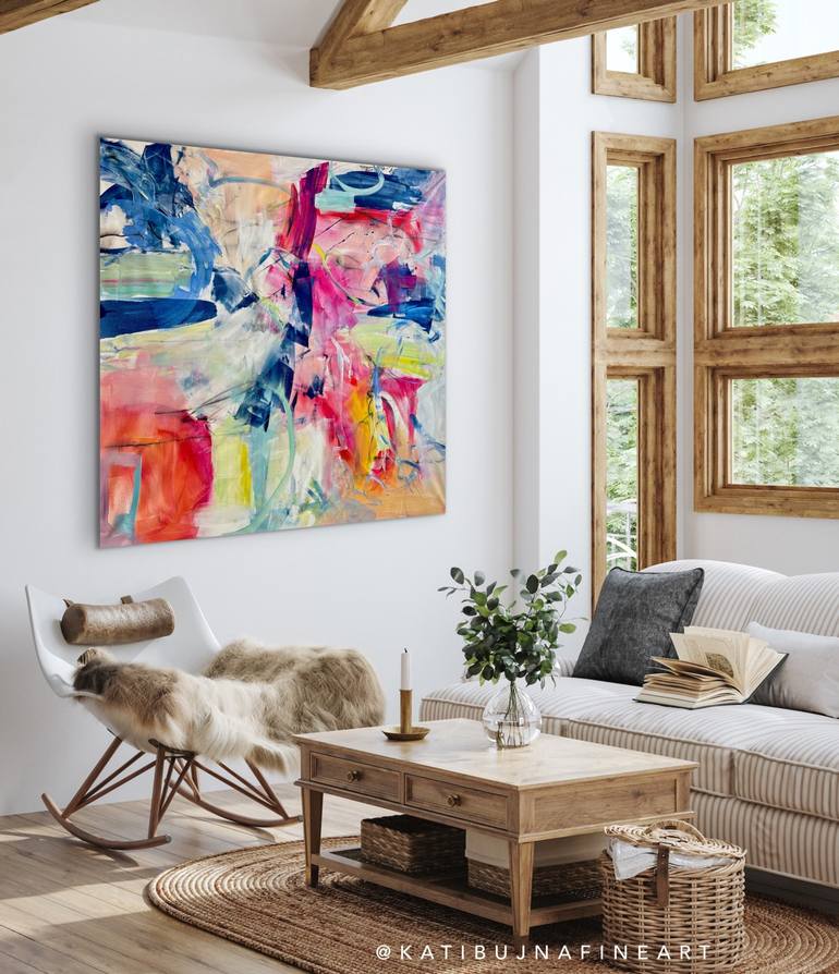 Original Abstract Painting by Kati Bujna