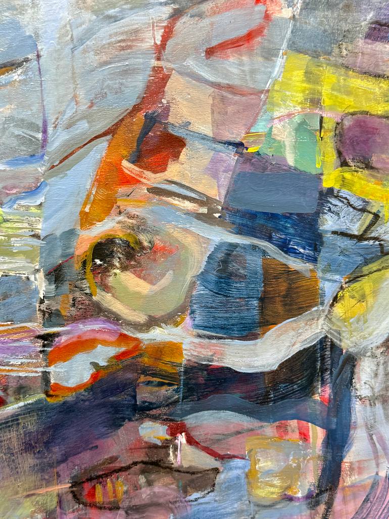 Original Abstract Nature Painting by Kati Bujna