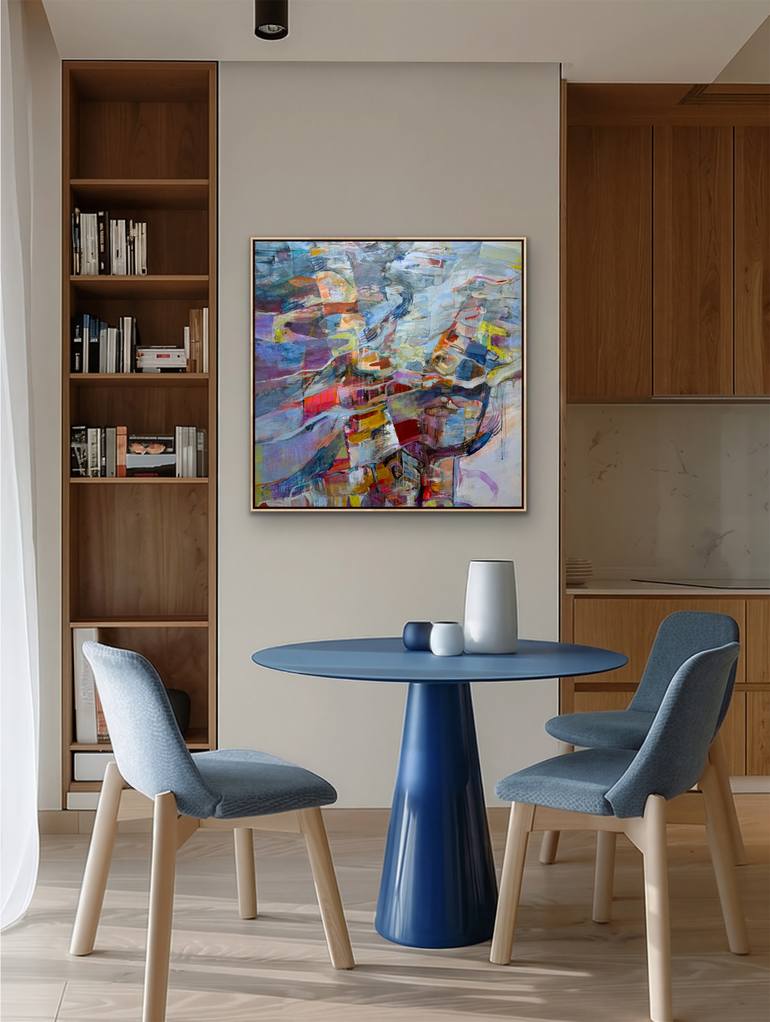 Original Abstract Nature Painting by Kati Bujna