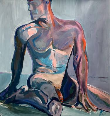 Print of Abstract Nude Paintings by Kati Bujna