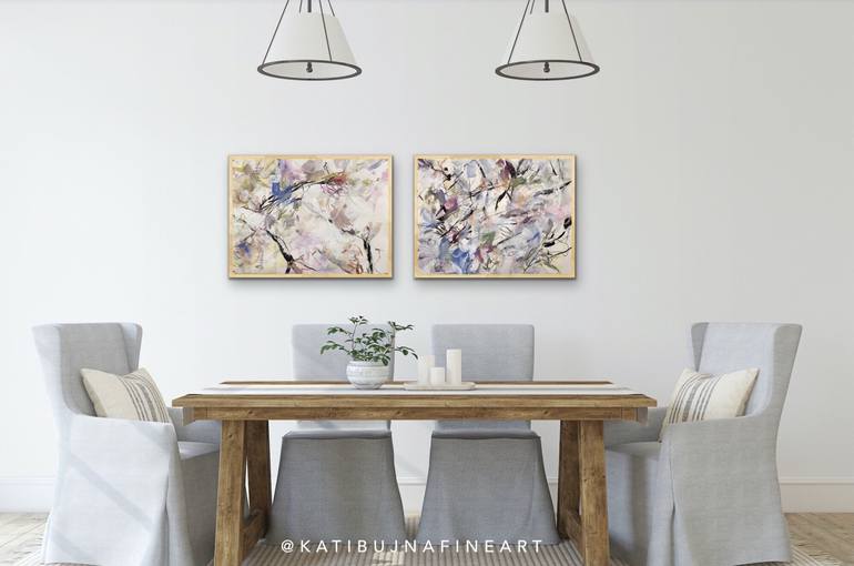 Original Abstract Painting by Kati Bujna