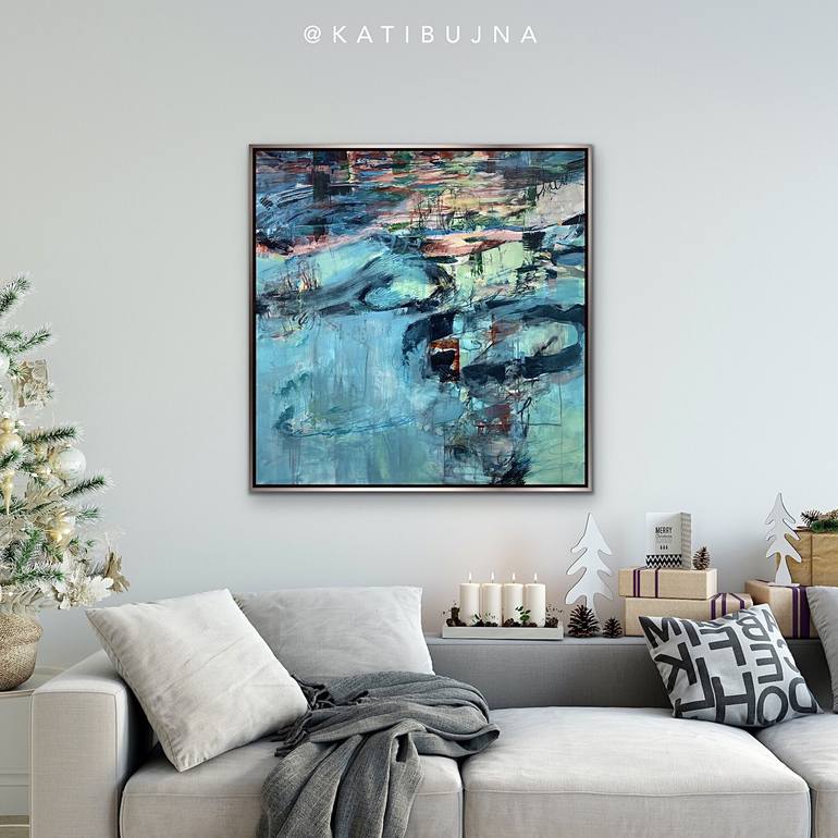 Original Water Painting by Kati Bujna