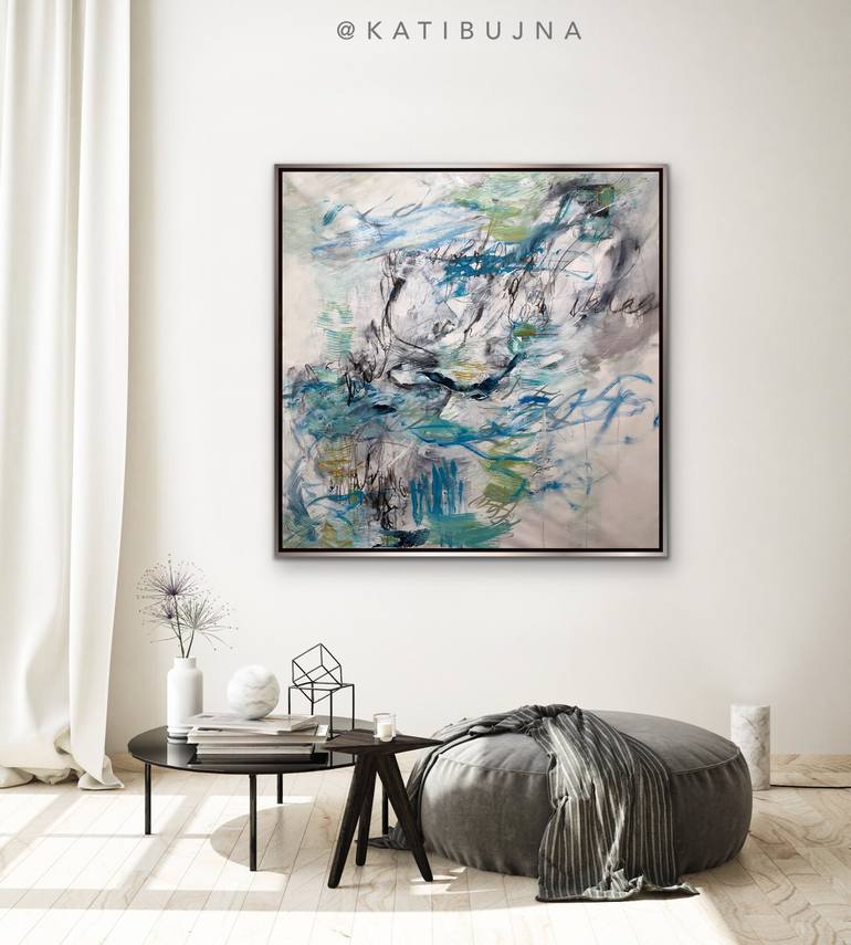 Original Abstract Painting by Kati Bujna