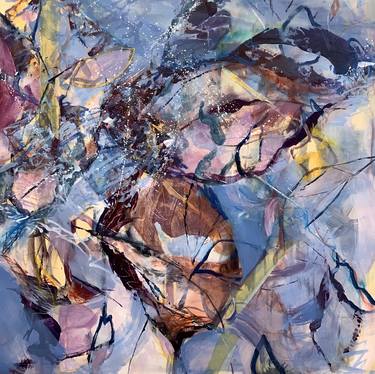 Original Abstract Expressionism Abstract Paintings by Kati Bujna
