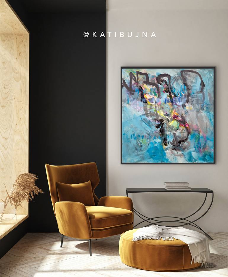 Original Abstract Other Painting by Kati Bujna