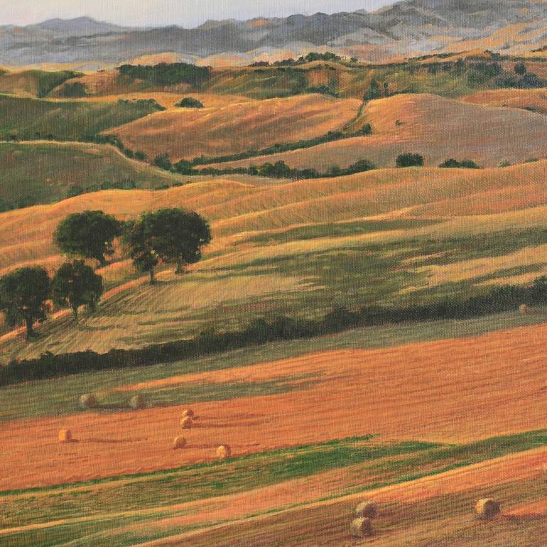 Original Documentary Landscape Painting by Niccolò Leto