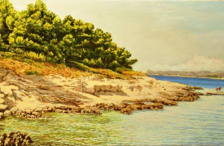 Original Fine Art Seascape Painting by Niccolò Leto