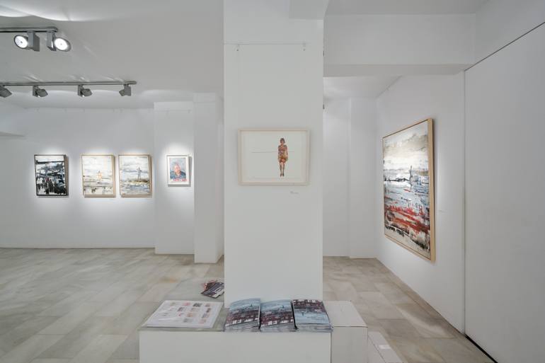 Original Figurative Women Drawing by Chrys Roboras