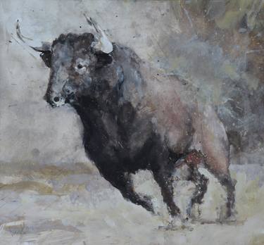 Original Expressionism Animal Paintings by Bert Van Zelm