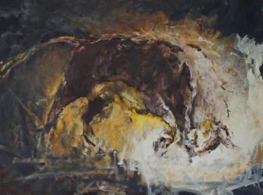 Original Expressionism Animal Paintings by Bert Van Zelm