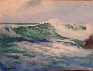 Original Realism Seascape Paintings by David Buckbinder