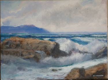 Original Contemporary Seascape Paintings by David Buckbinder