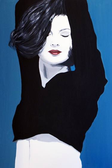 Original Modern Portrait Paintings by Giuseppe Klain