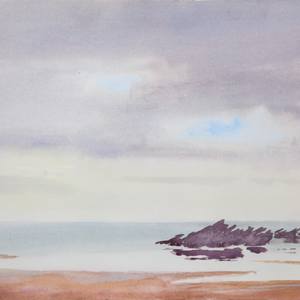 Collection  Watercolor French Landscapes 