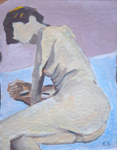 Original Portraiture Nude Paintings by François SPEICH