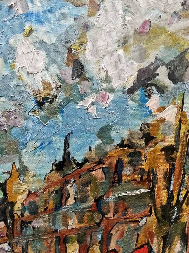 Original Abstract Expressionism Abstract Painting by Damon Aaron