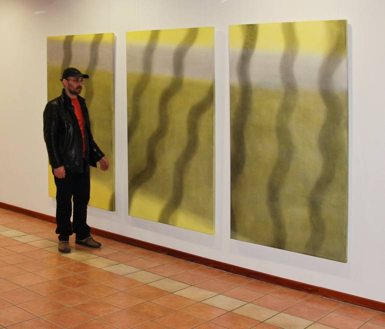 Original Modernism Abstract Painting by Darko Birsa