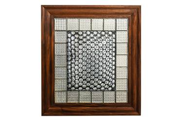 Original Art Deco Geometric Sculpture by Byron Jelden