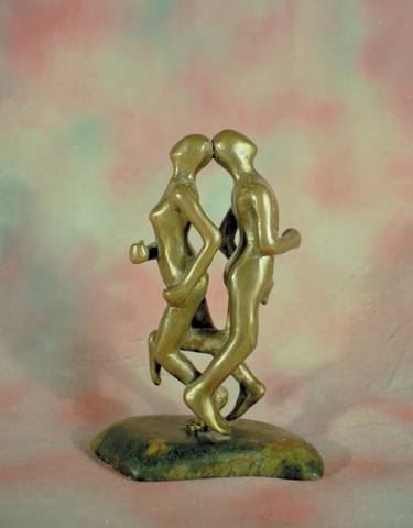 Original Figurative Love Sculpture by Fraser Paterson