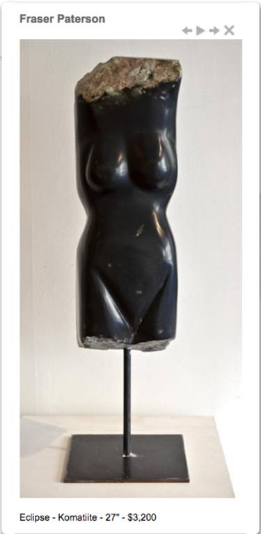 Original Figurative Women Sculpture by Fraser Paterson