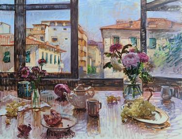 Original Impressionism Still Life Paintings by Amy Florence