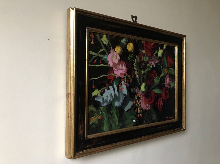 Original Floral Painting by Amy Florence