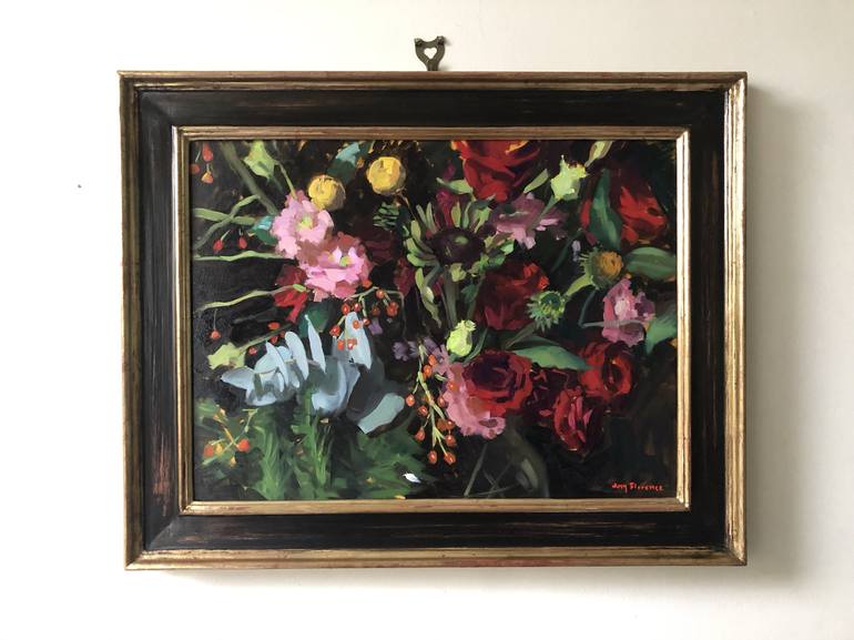 Original Floral Painting by Amy Florence