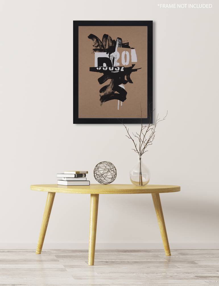 Original Street Art Abstract Printmaking by Jay Vollmar