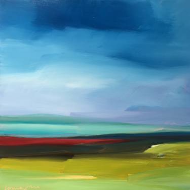 Original Abstract Landscape Paintings by Donna Lomangino