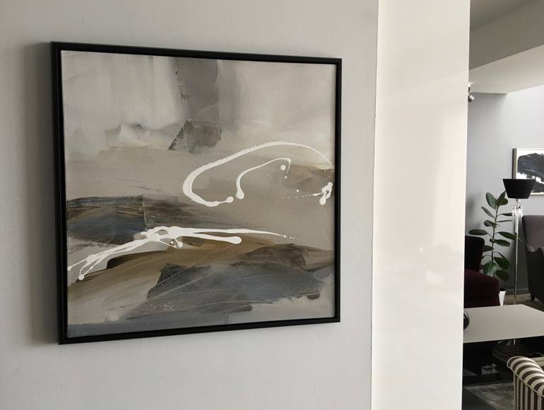 Original Abstract Expressionism Abstract Painting by Donna Lomangino