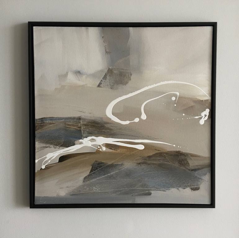 Original Abstract Expressionism Abstract Painting by Donna Lomangino