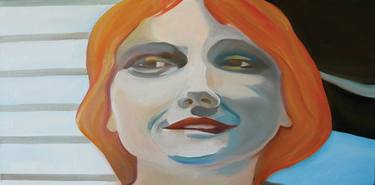 Original Expressionism Portrait Paintings by Donna Lomangino