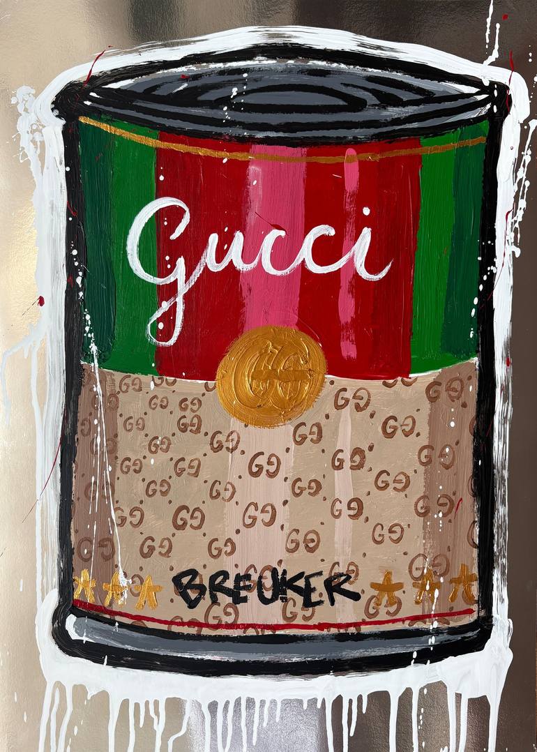 Gucci Campbell soup Painting by Hans Breuker | Saatchi Art